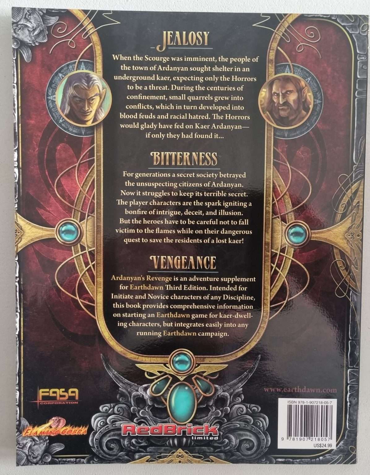 Earthdawn Third Edition: Ardanyan's Revenge