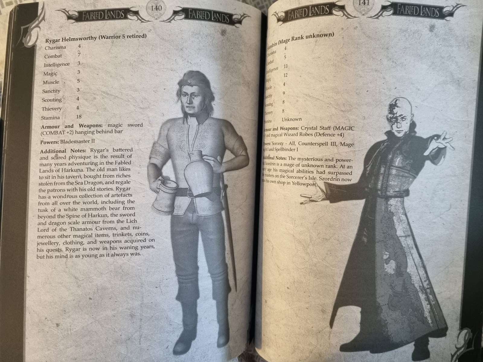 Fabled Lands Role Playing Game - Dave Morris & Jamie Thomson