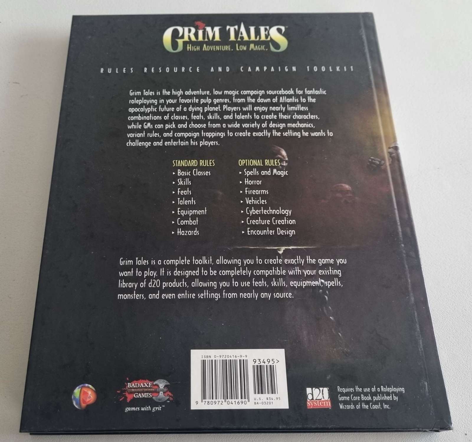 Grim Tales - High Adventure Low Magic (D20) Default Title