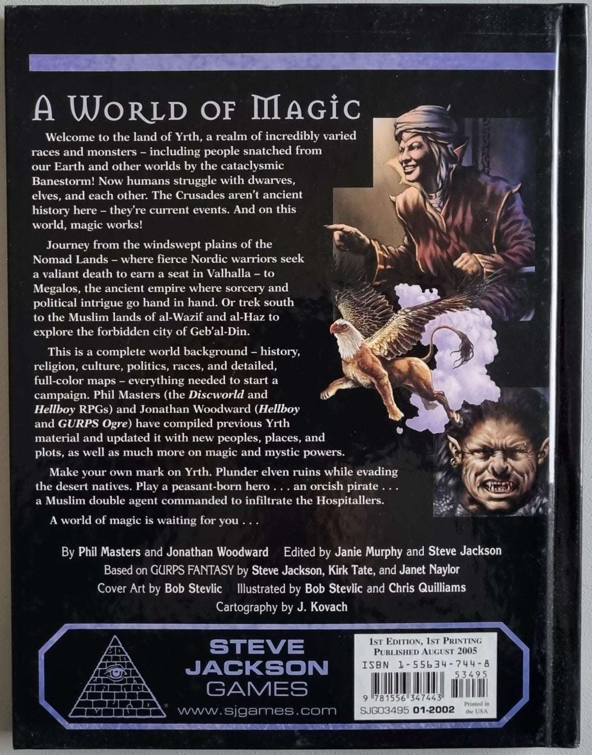 GURPS - Fourth Edition - Banestorm Steve Jackson Games