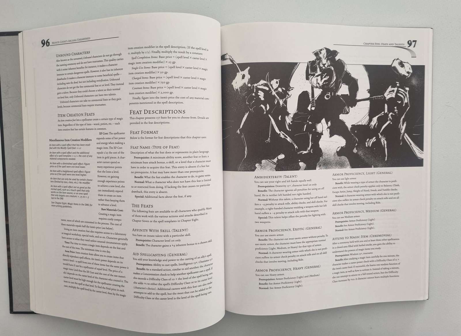 Monte Cook's Arcana Unearthed - A Variant Player's Handbook (Sword & Sorcery) Default Title