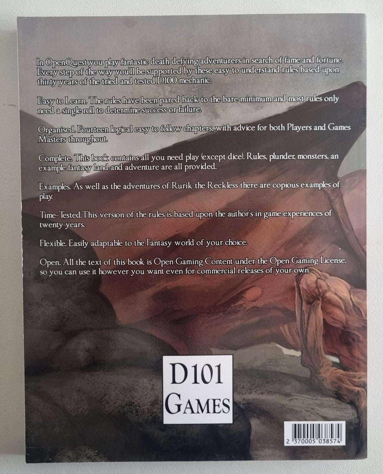 OpenQuest 2nd Edition (D101 Games) Default Title