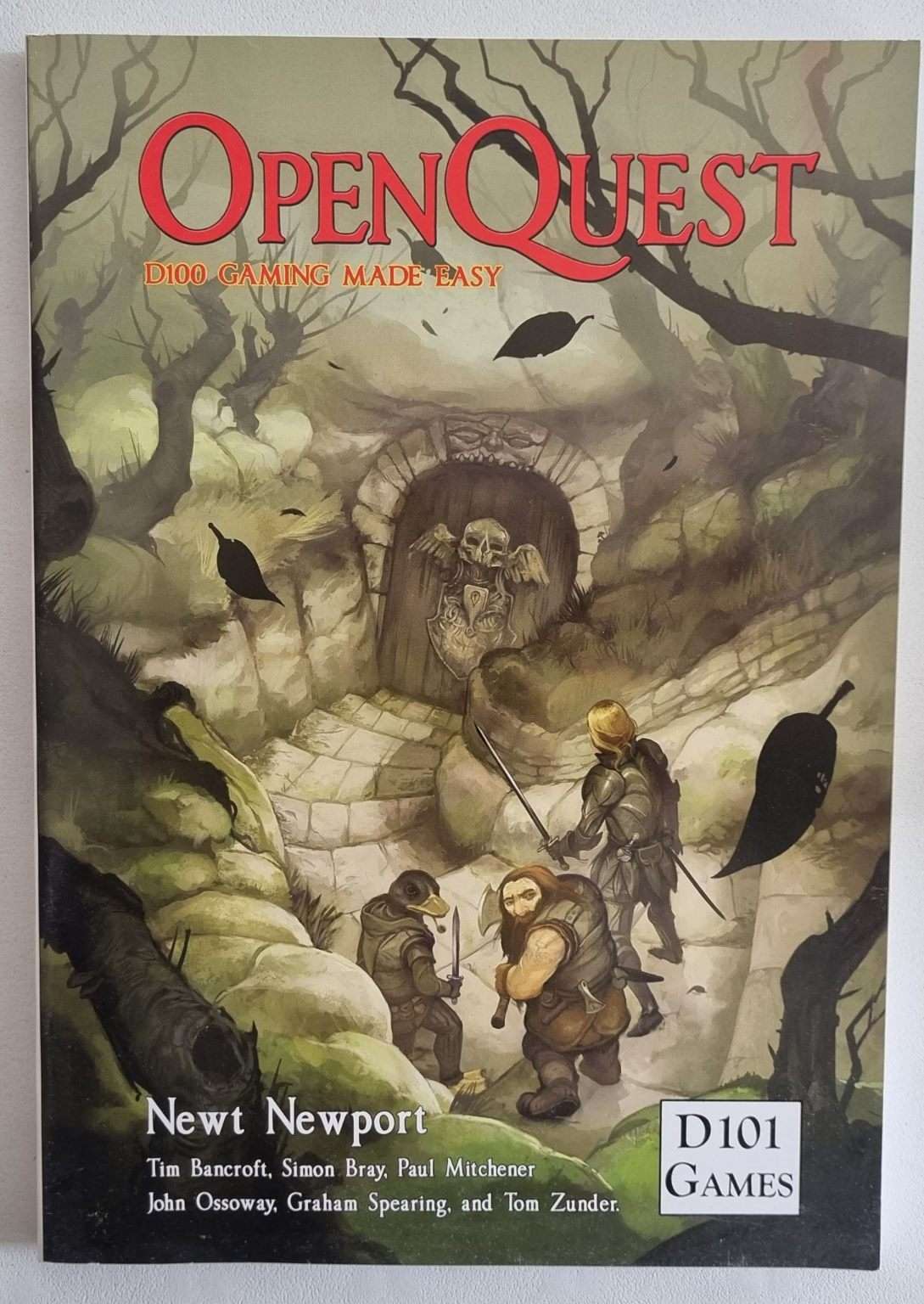 OpenQuest Roleplaying Game 1st Edition (D101 Games) Default Title
