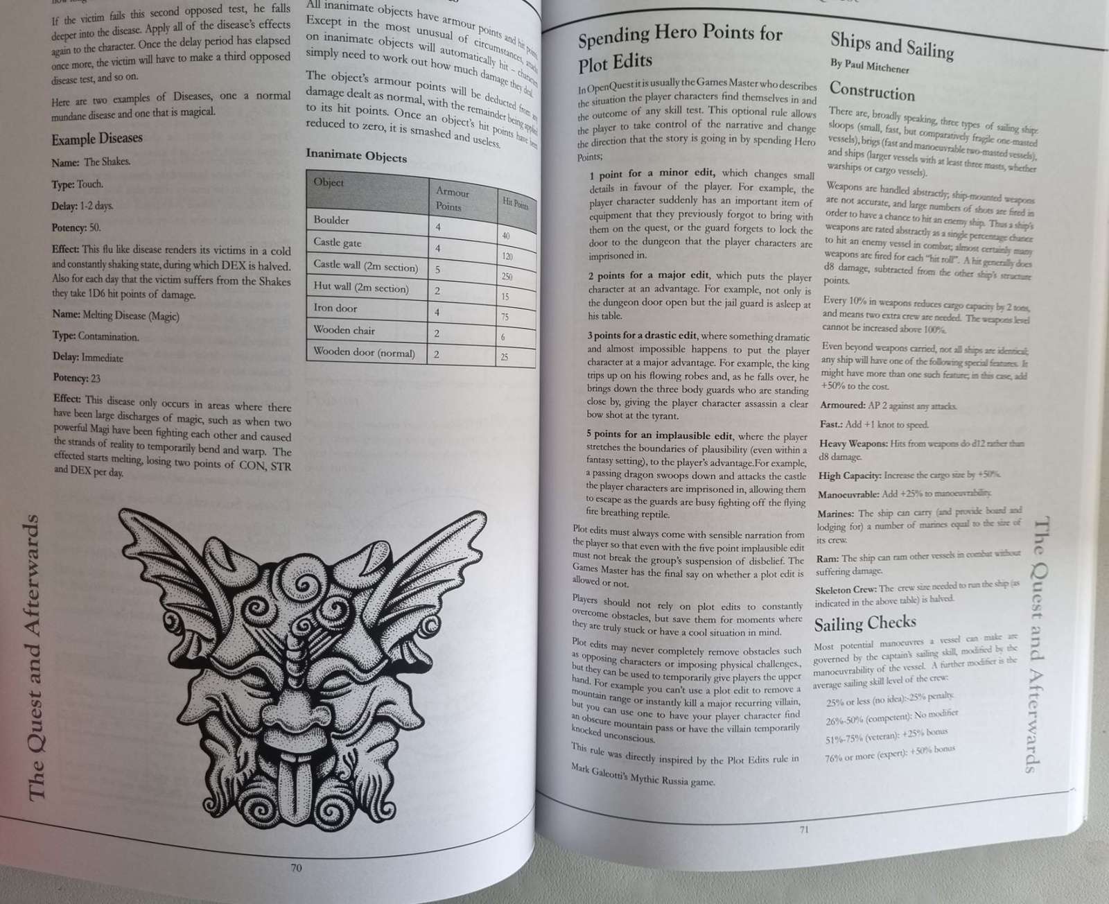 OpenQuest Roleplaying Game 1st Edition (D101 Games) Default Title