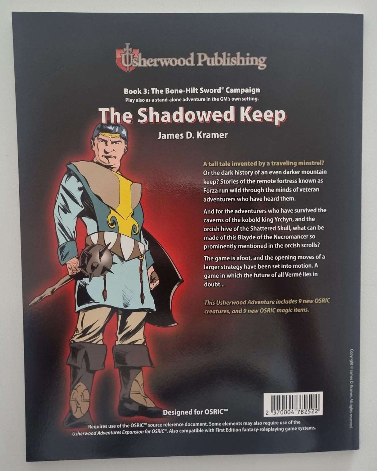 OSRIC - The Shadowed Keep - Book 3: The Bone Hilt Sword Campaign Default Title