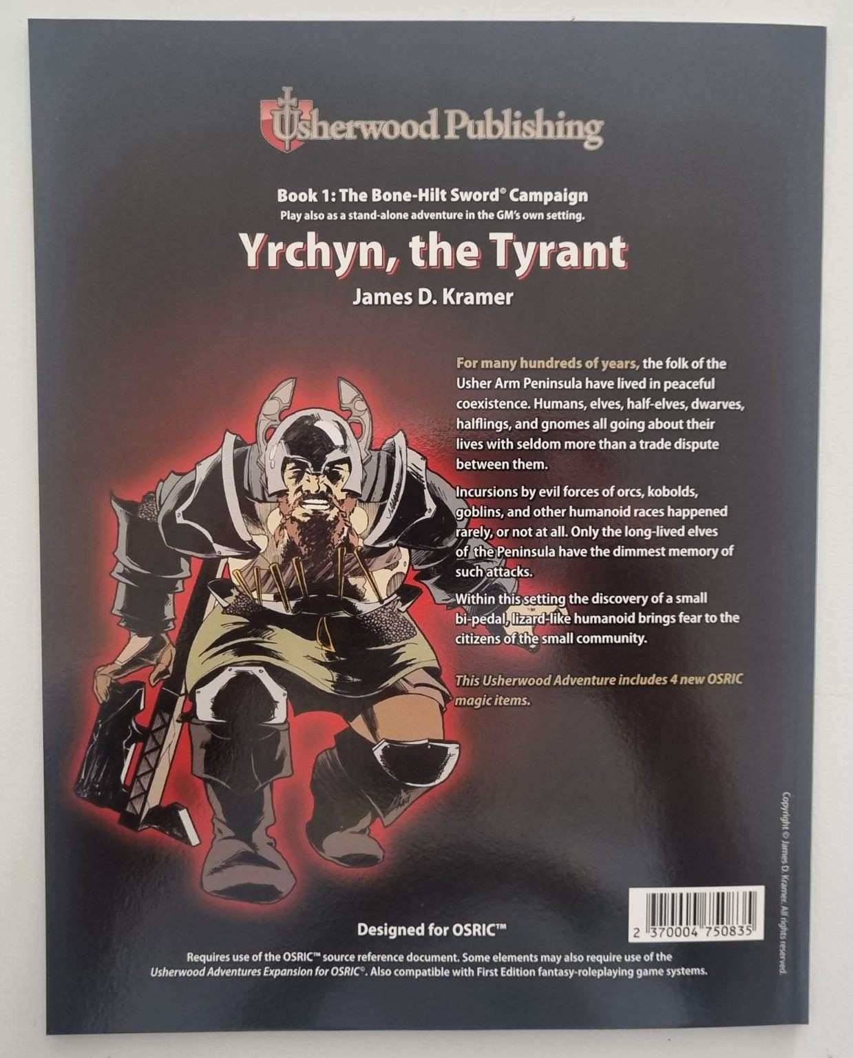 OSRIC - Yrchyn, the Tyrant - Book 1: The Bone Hilt Sword Campaign Default Title