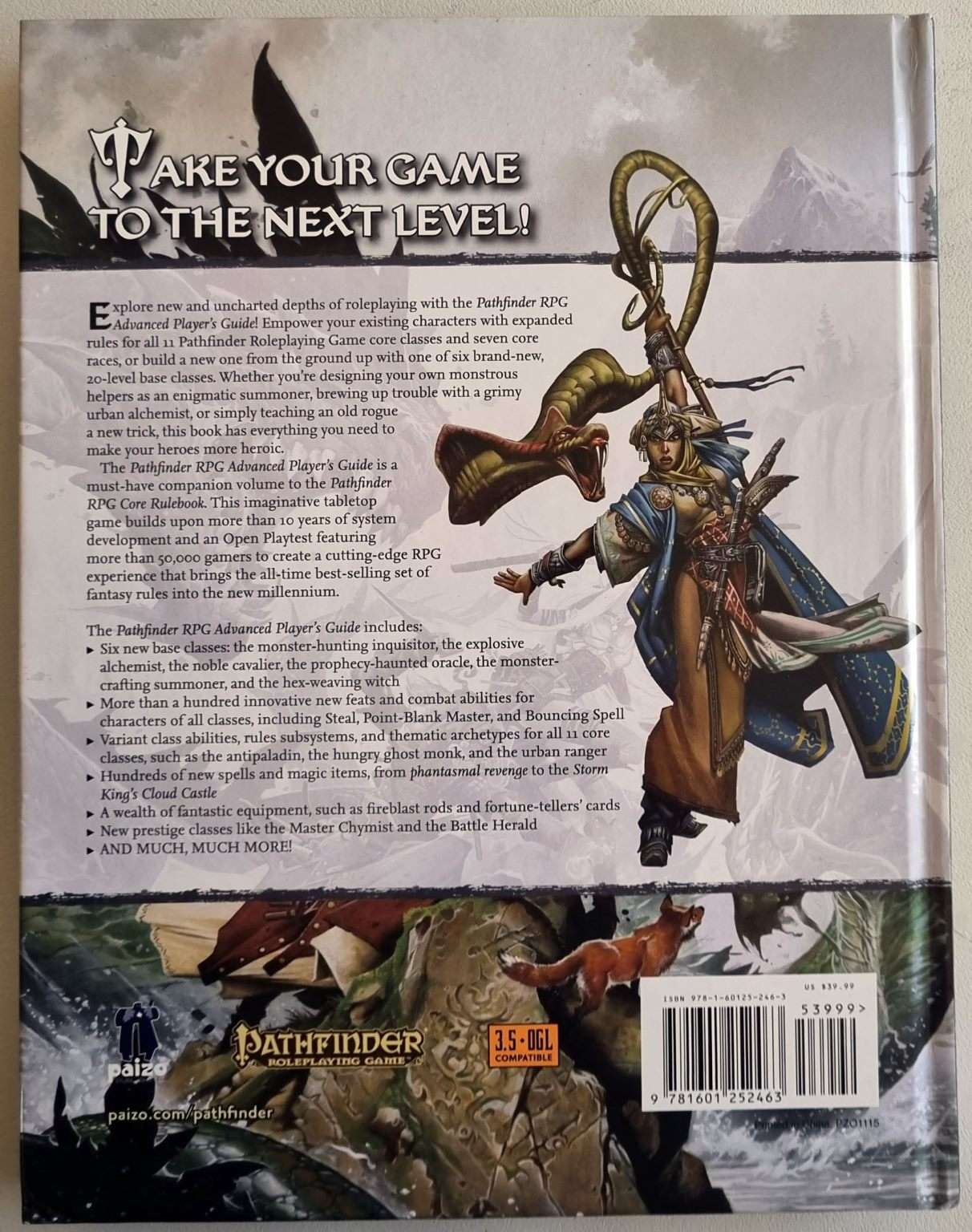 Pathfinder: Advanced Players Guide - First Edition (1e) Default Title