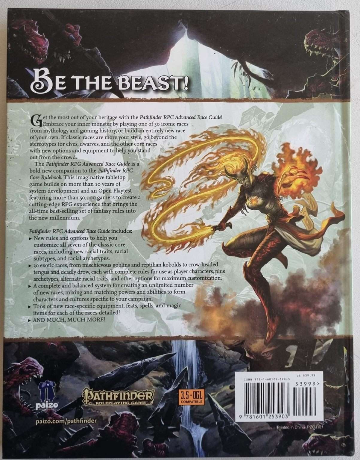 Pathfinder: Advanced Race Guide - First Edition (1e) Default Title