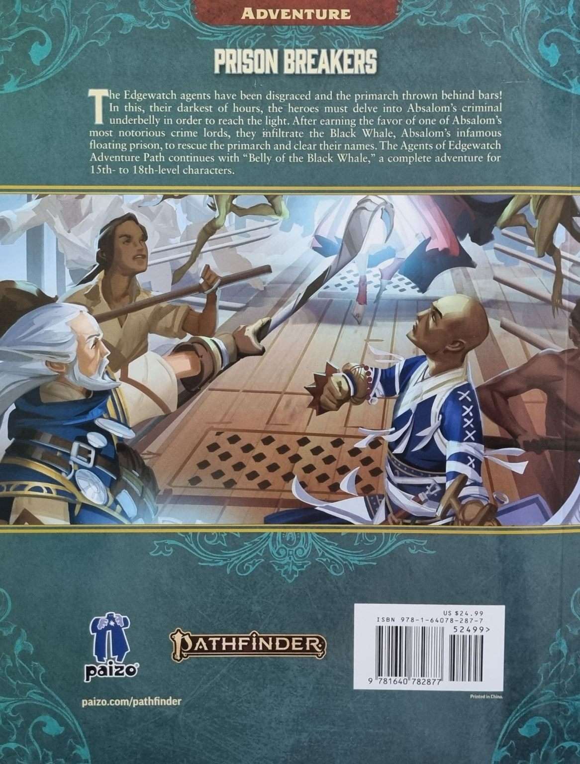 Pathfinder: Agents of Edgewatch - Belly of the Black Whale - 2nd Edition (2e) Default Title
