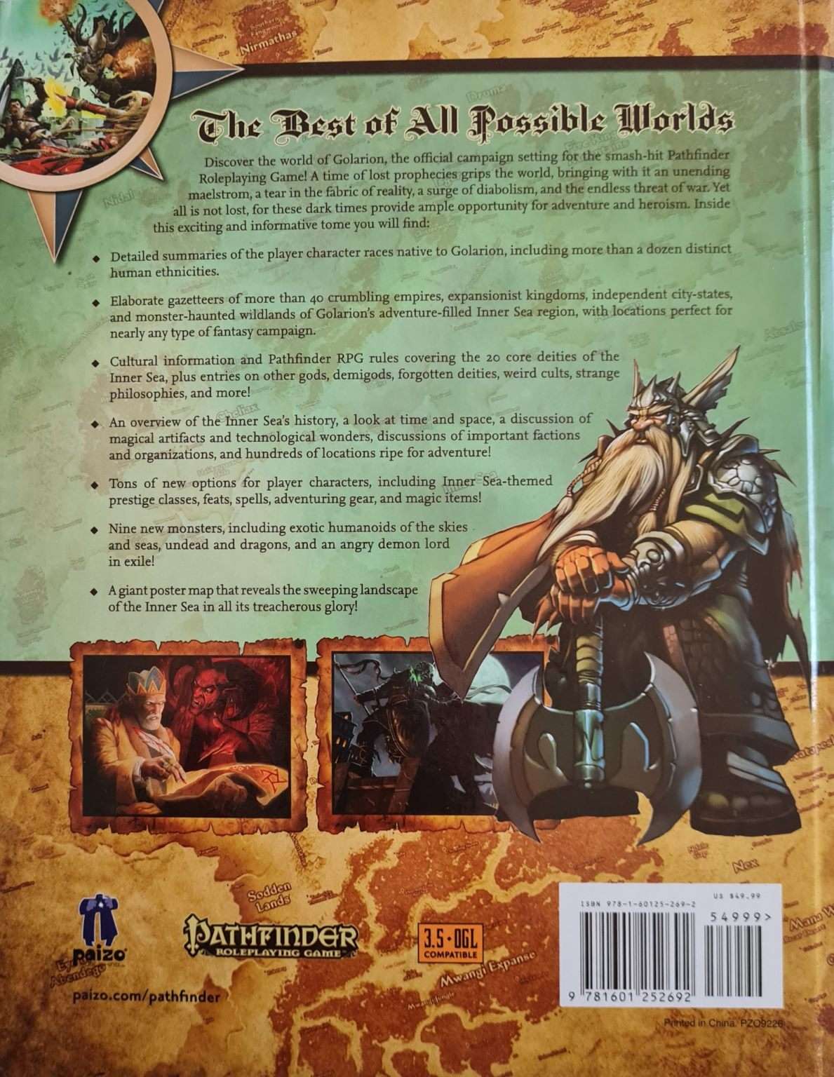 Pathfinder: Campaign Setting - Inner Sea World Guide - First Edition (1e) Default Title