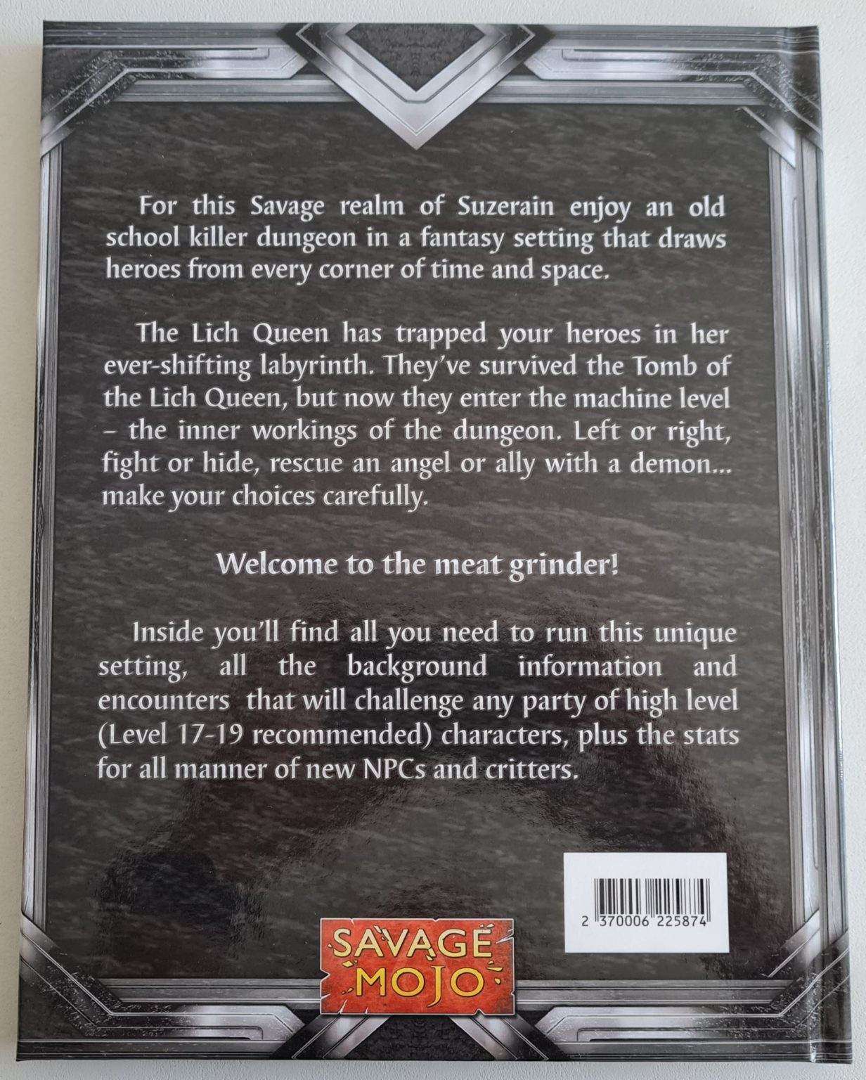 Pathfinder - Dungeonlands - Machine of the Lich Queen (1e) Default Title