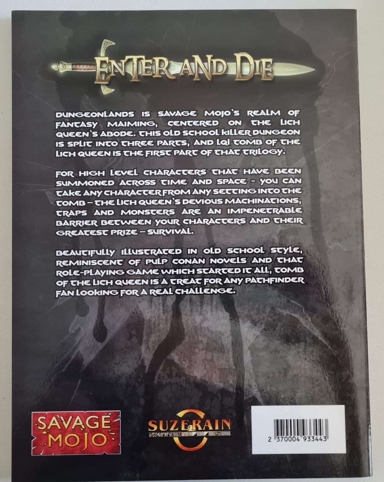 Pathfinder - Dungeonlands - Tomb of the Lich Queen (1e) Default Title