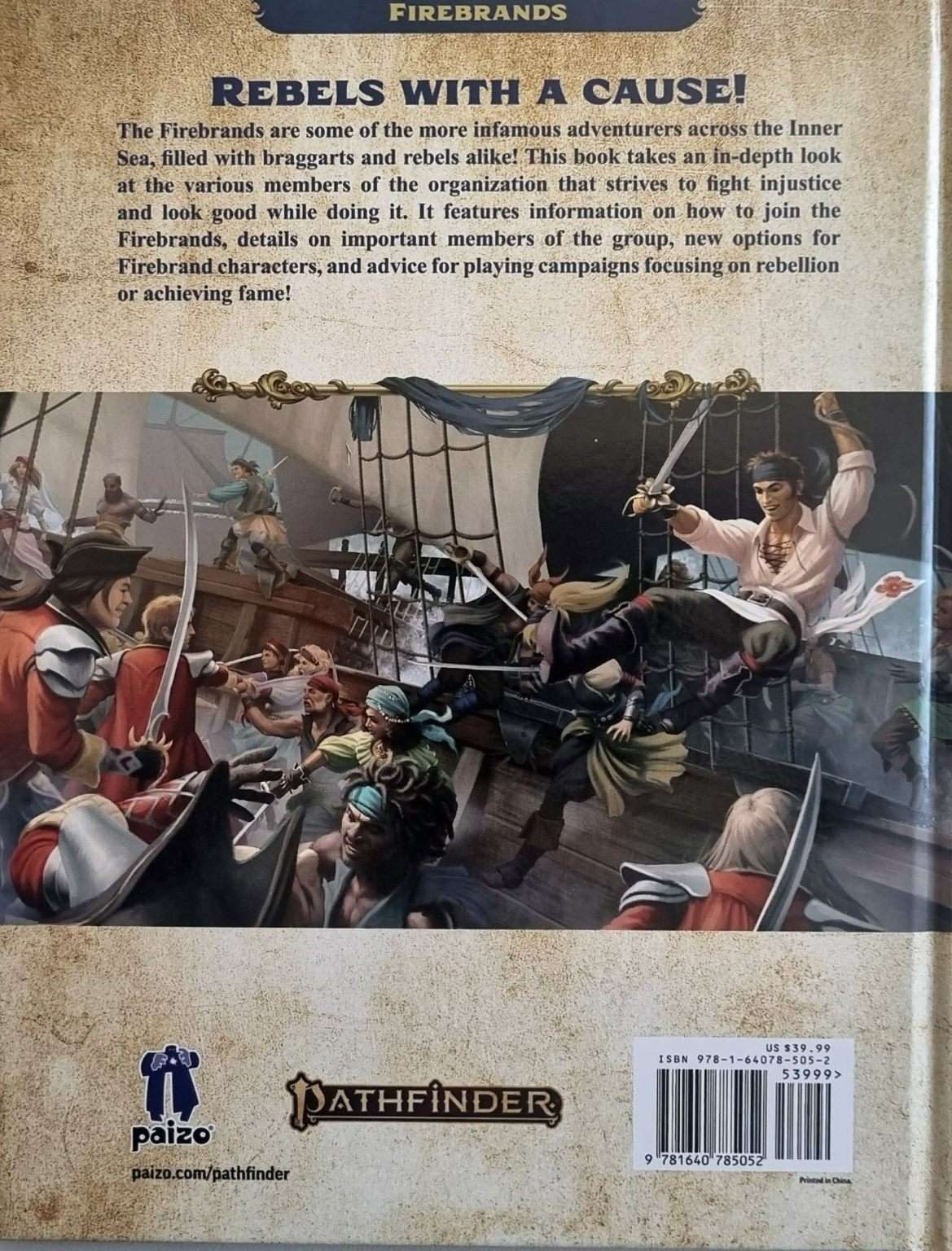 Pathfinder: Lost Omens - Firebrands - Second Edition (2e) Default Title