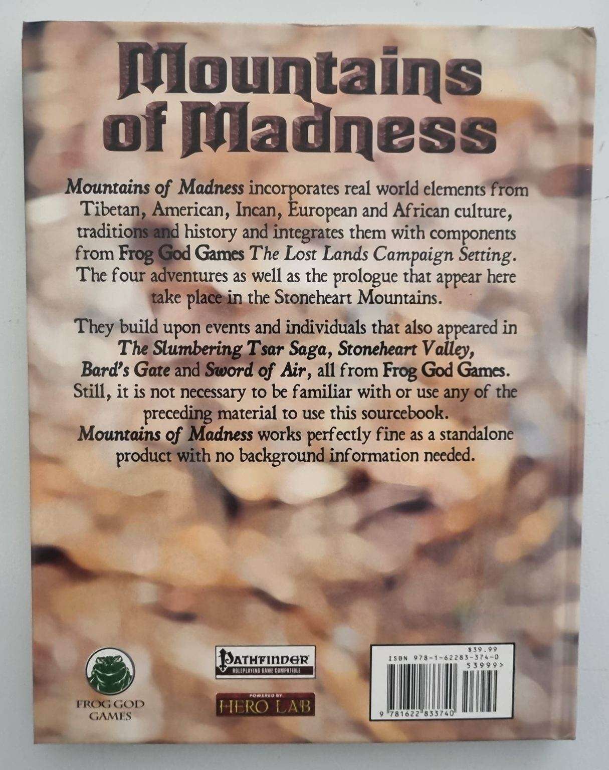 Pathfinder - Mountains of Madness (1e) Default Title