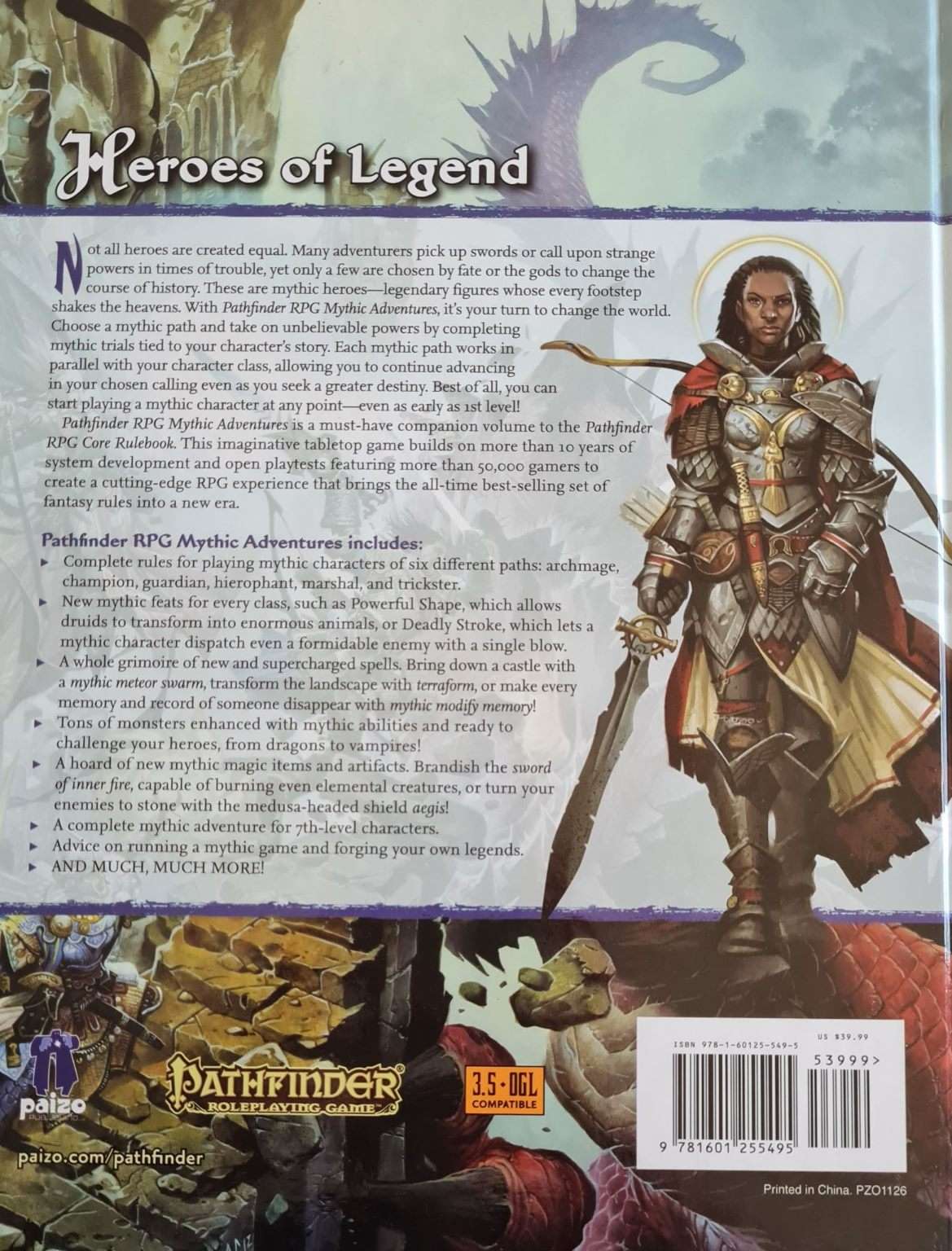 Pathfinder: Mythic Adventures - First Edition (1e) Default Title