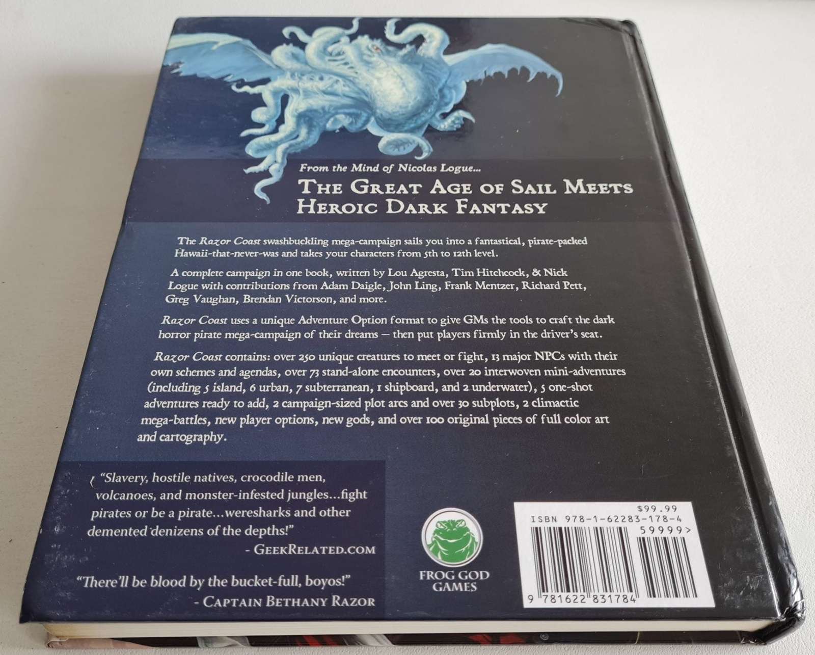 Pathfinder - Razor Coast - Signed by Author Nick Logue (1e) Default Title