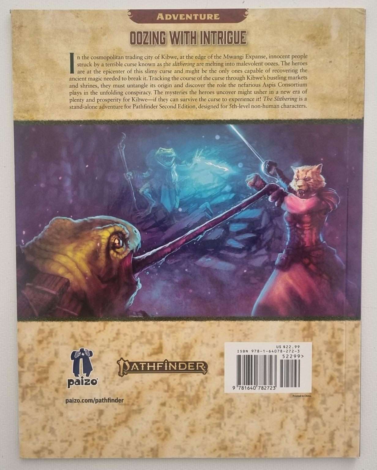 Pathfinder: The Slithering - Second Edition Adventure (2e) Default Title