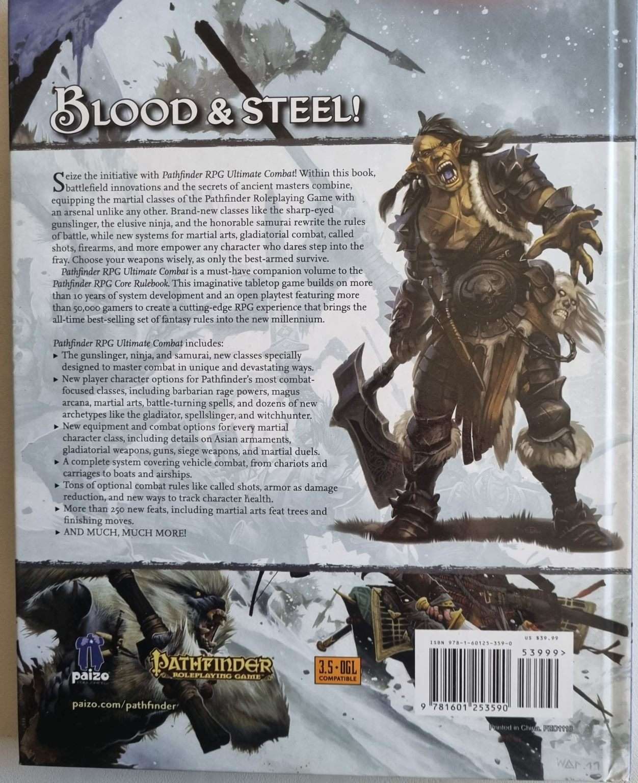 Pathfinder: Ultimate Combat - First Edition (1e) Default Title