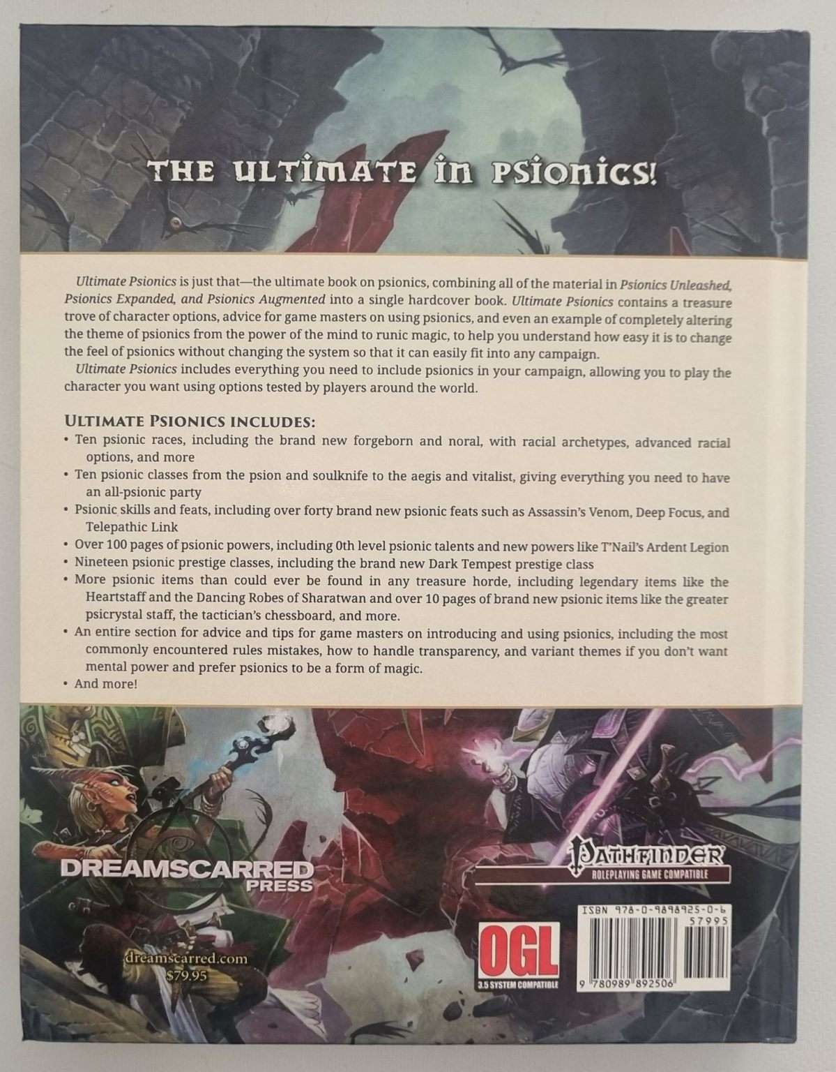 Pathfinder Ultimate Psionics - (1e) REPRINT Default Title
