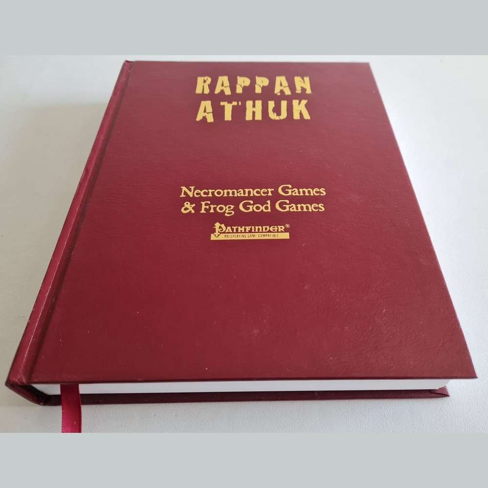 Pathfinder - Rappan Athuk - Signed by Bill Webb - Limited Edition 333/500