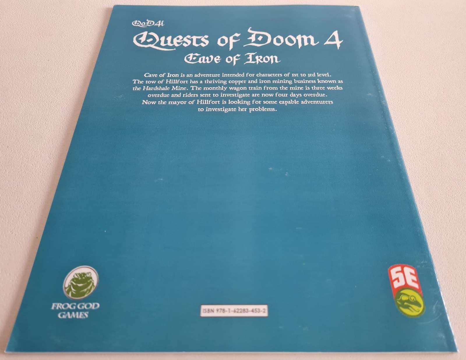 Quests of Doom 4: Cave of Iron - Dungeons and Dragons 5th Edition (5e) Default Title