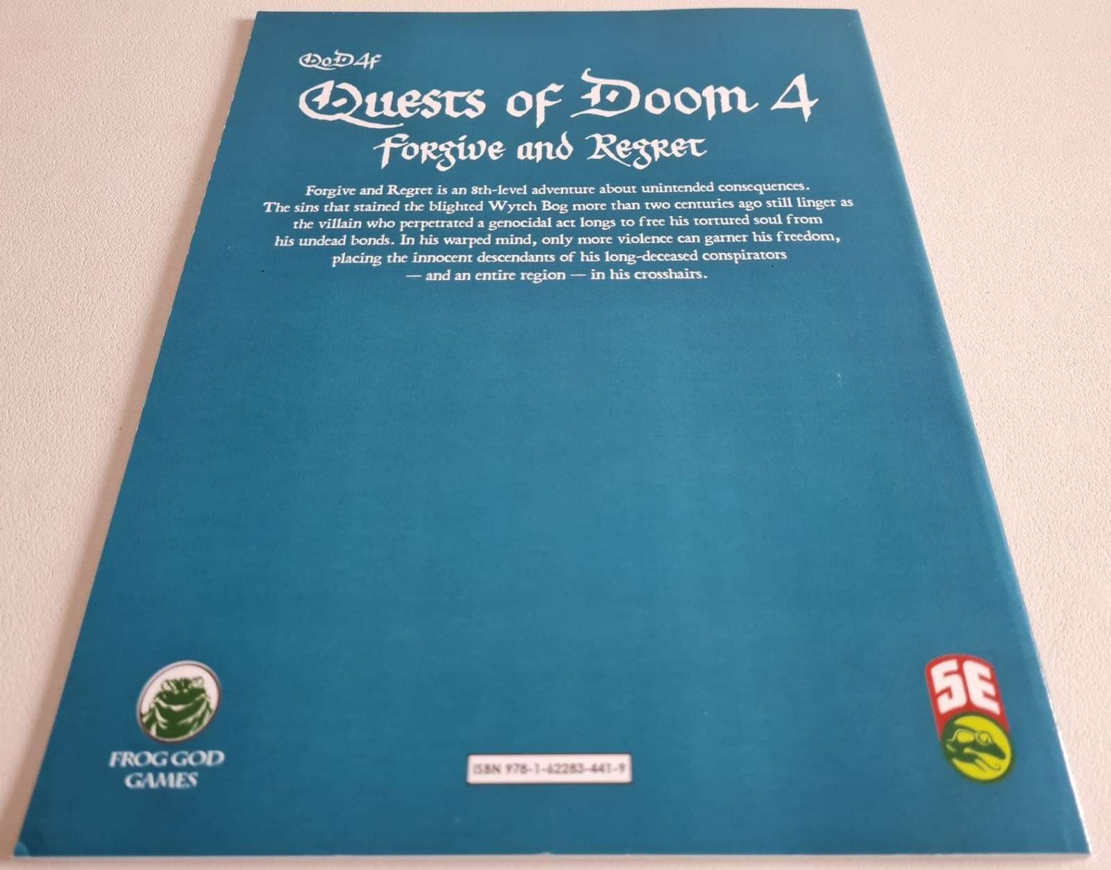 Quests of Doom 4: Forgive and Regret - Dungeons and Dragons 5th Edition (5e) Default Title
