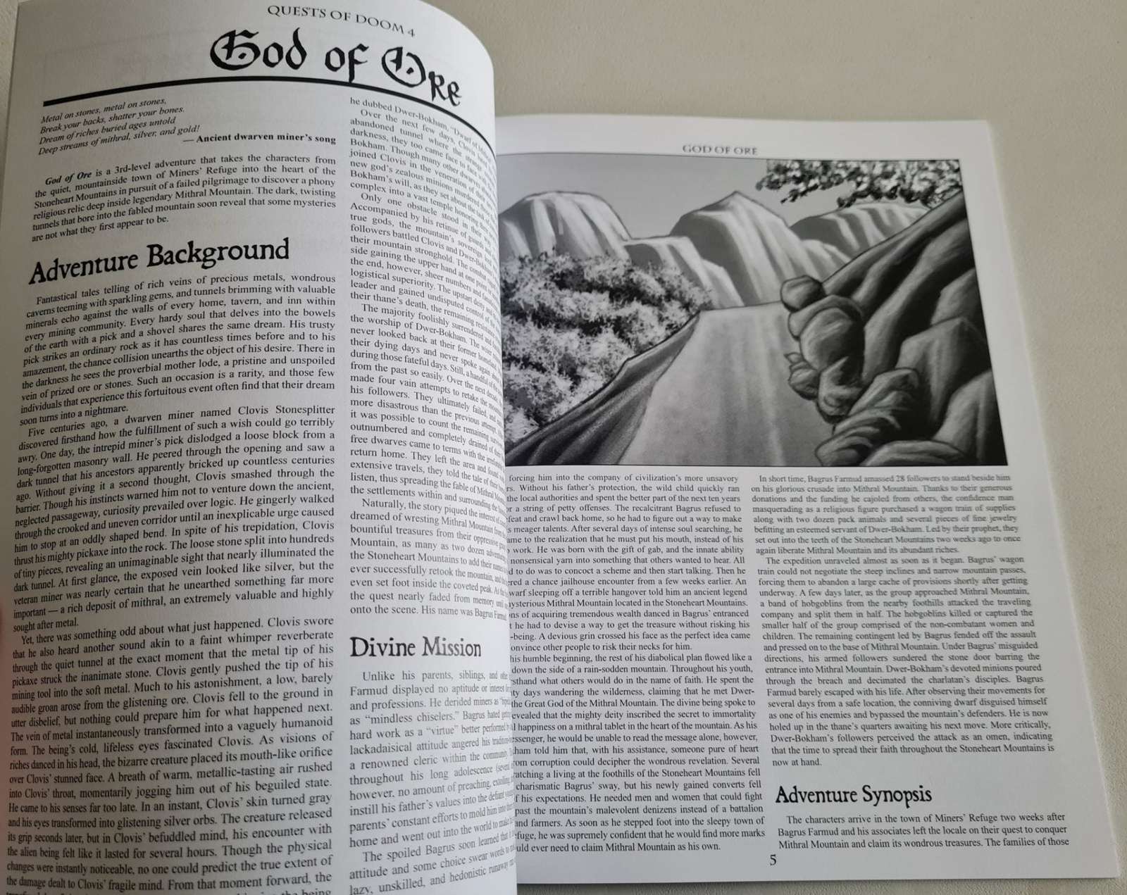 Quests of Doom 4: God of Ore - Dungeons and Dragons 5th Edition (5e) Default Title