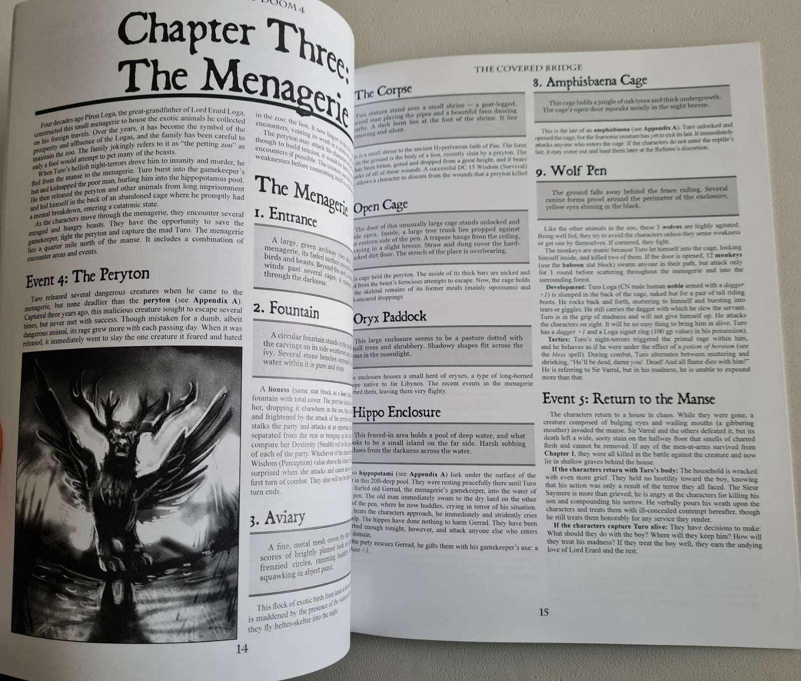 Quests of Doom 4: The Covered Bridge - Dungeons and Dragons 5th Edition (5e) Default Title