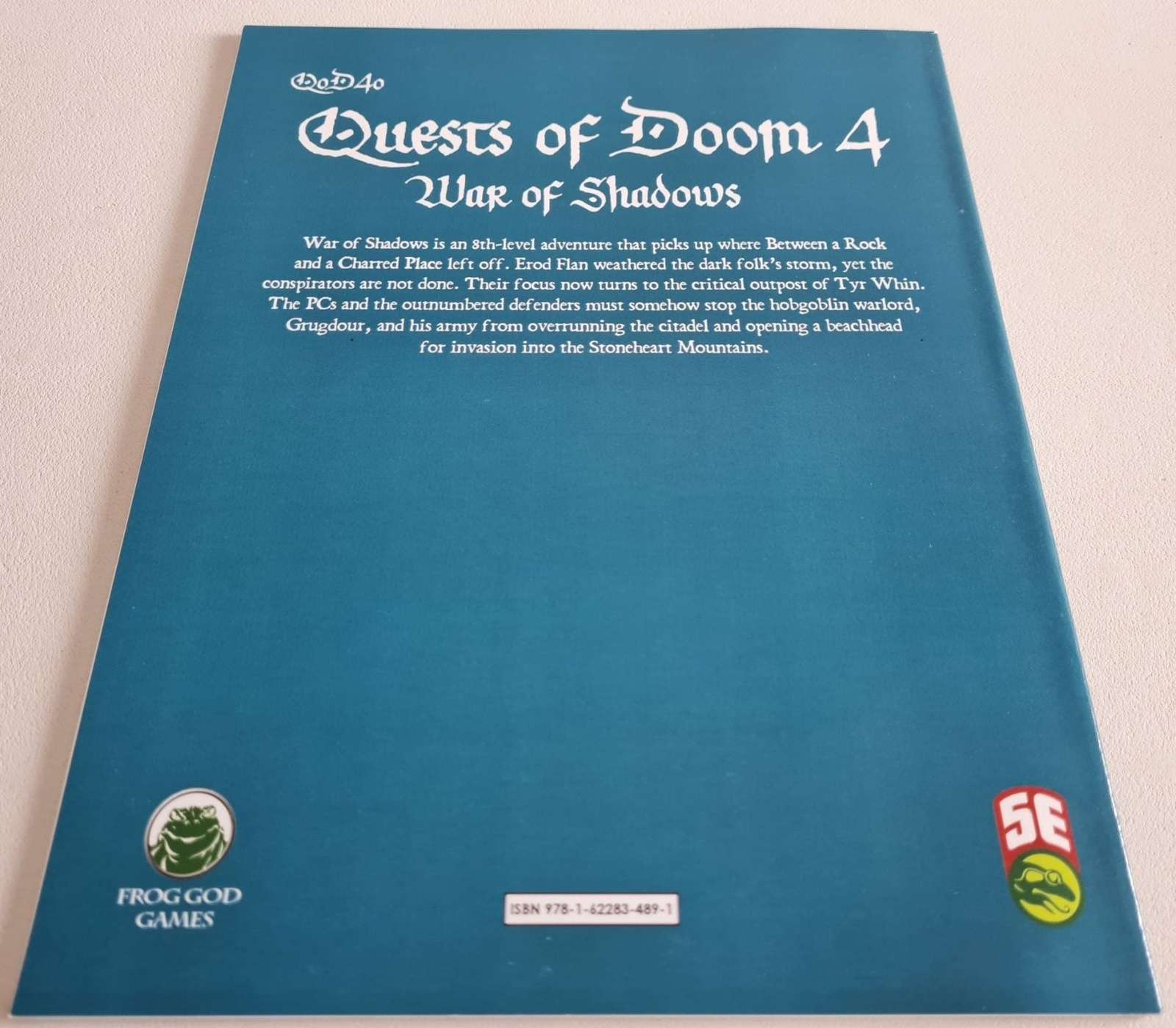 Quests of Doom 4: War of Shadows - Dungeons and Dragons 5th Edition (5e) Default Title