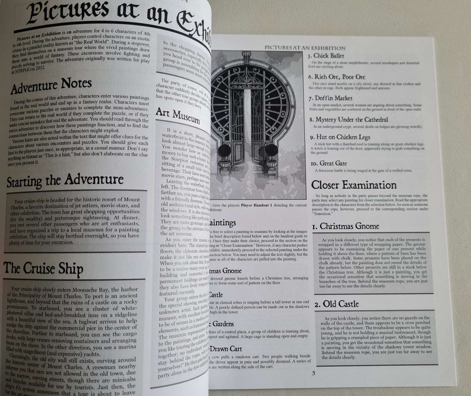 Quests of Doom 4: Pictures at an Exhibition: Dungeons & Dragons 5th Ed