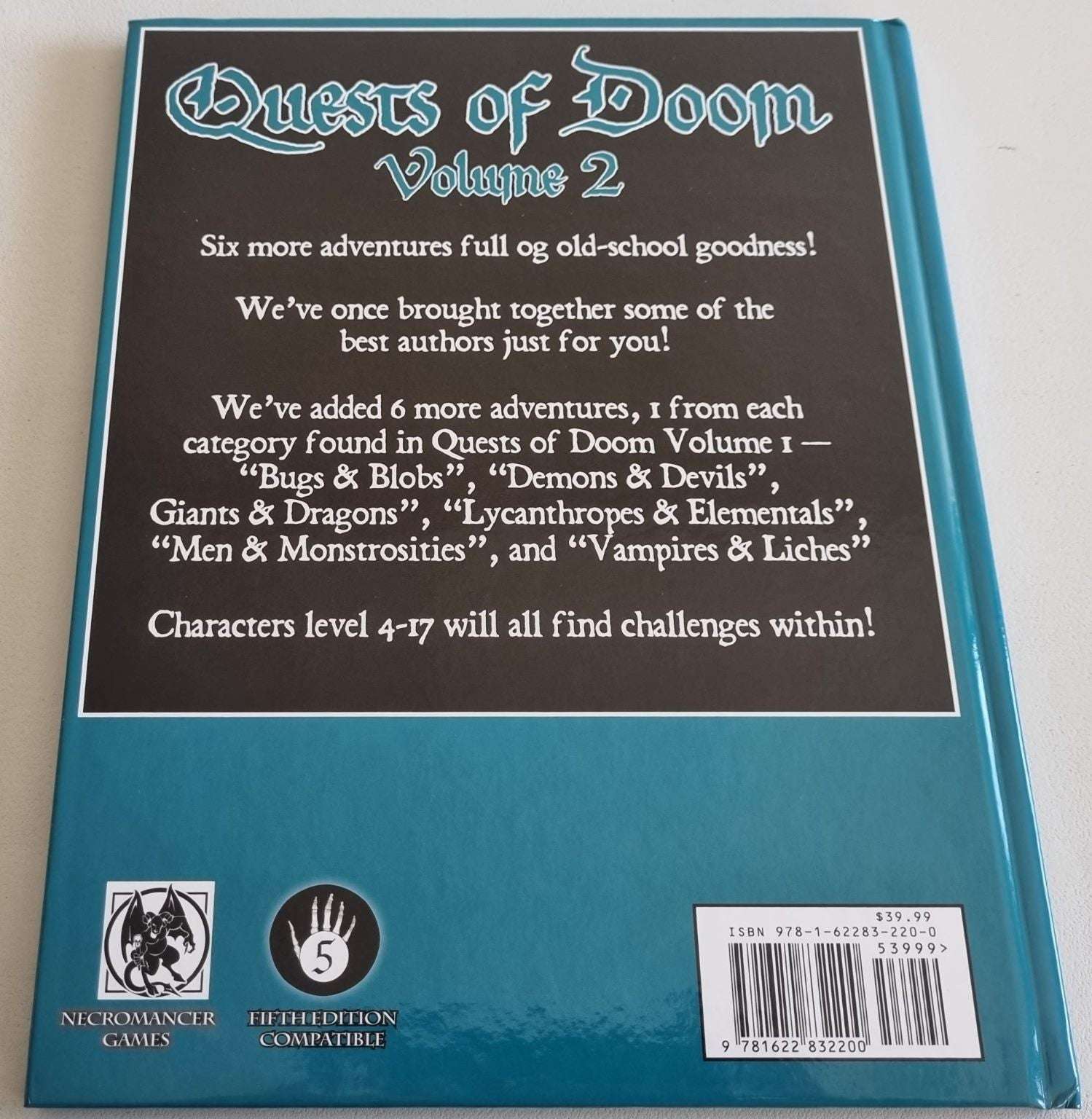 Quests of Doom: Adventures Worth Winning - Volume 2 - D&D 5th Edition 5e