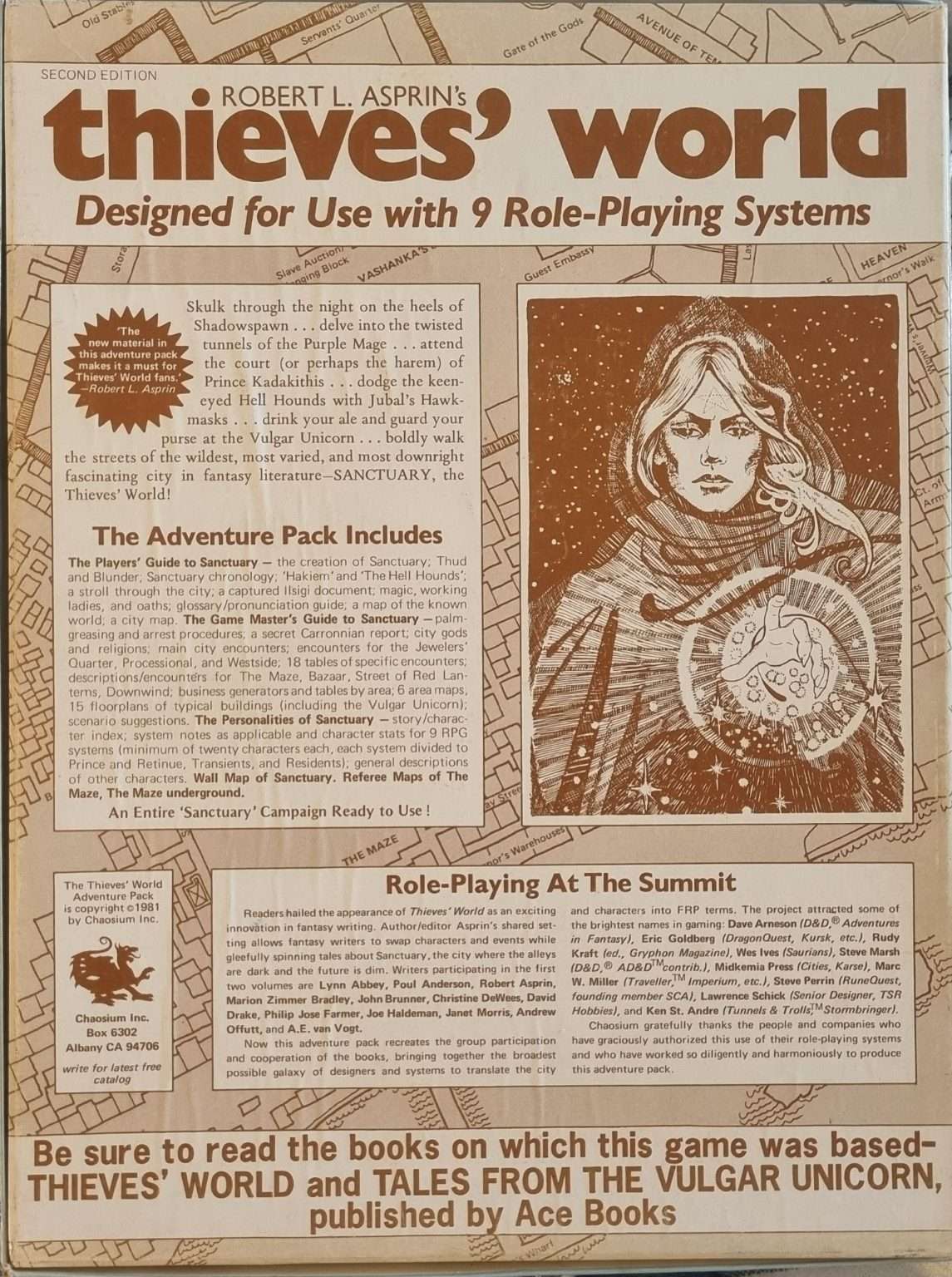 Robert L. Asprin's Thieves' World Box: Adventure Pack for Roleplaying