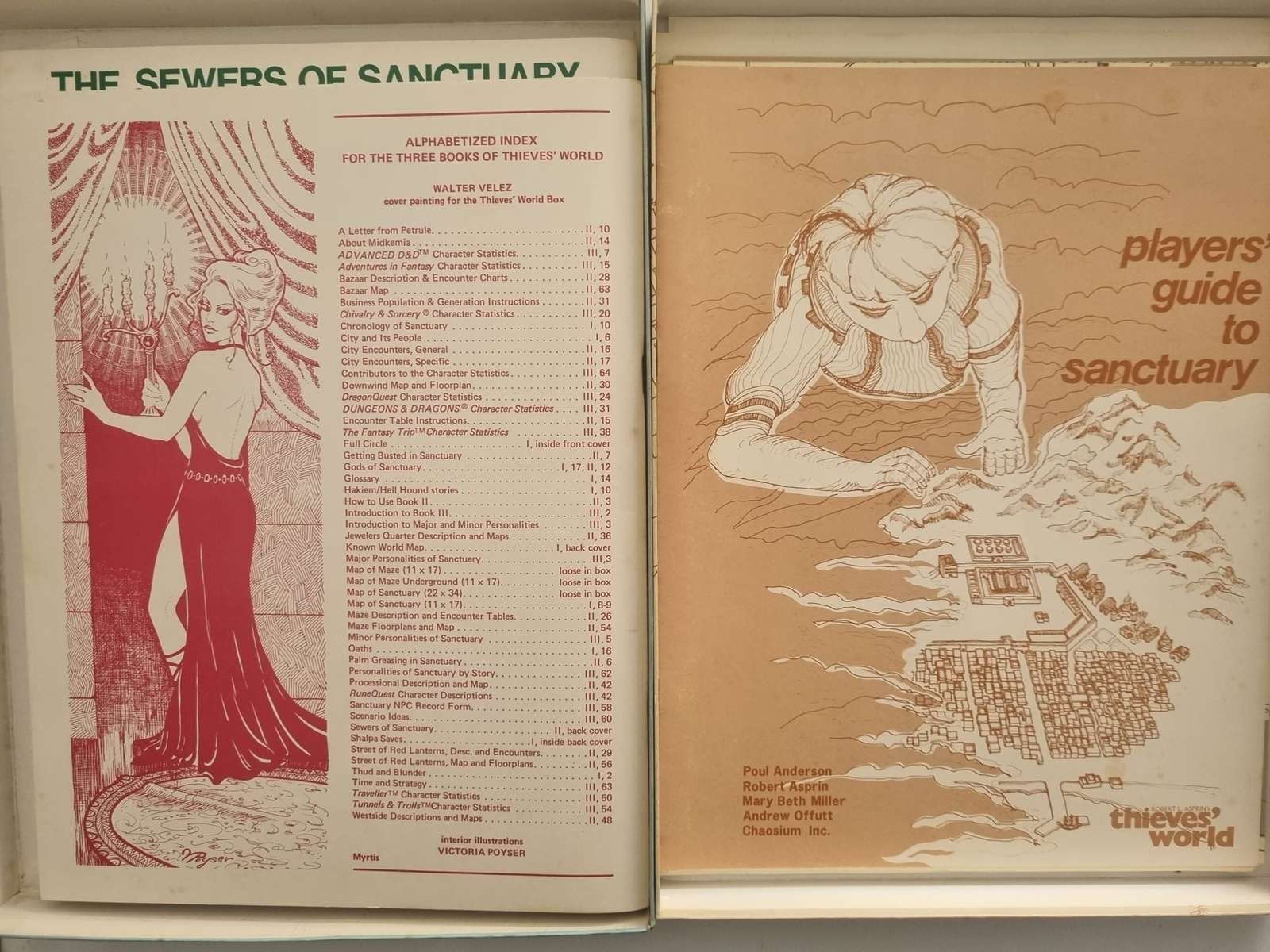 Robert L. Asprin's Thieves' World Box: Adventure Pack for Roleplaying