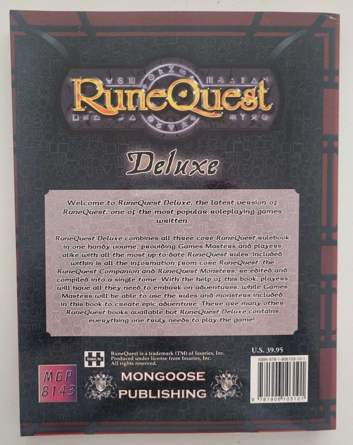 RuneQuest Deluxe Default Title
