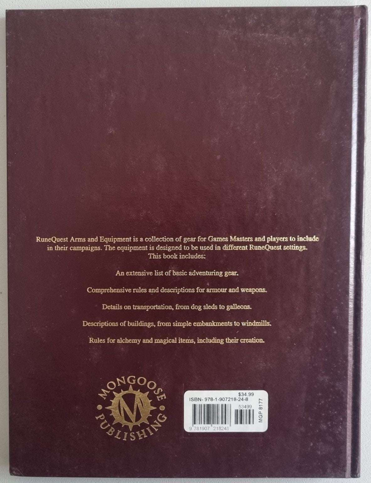 RuneQuest II - Arms and Equipment Default Title