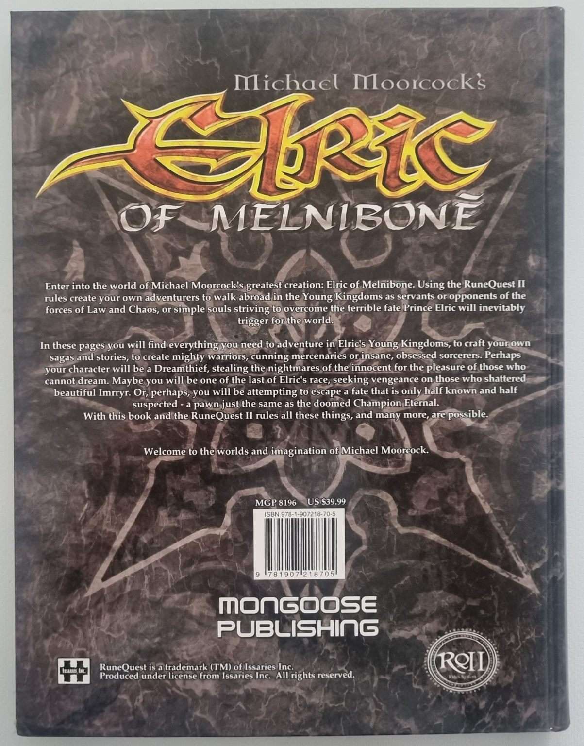 RuneQuest II: Michael Moorcock's Elric of Melnibone - Core Rulebook