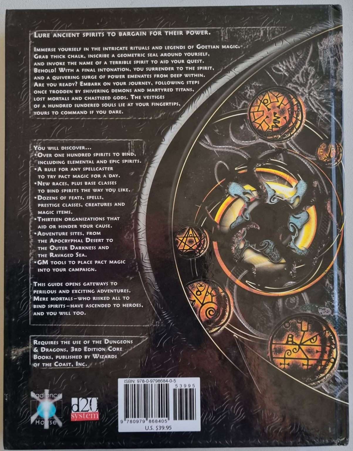 Secrets of Pact Magic (3.5 OGL) By Dario Nardi Default Title