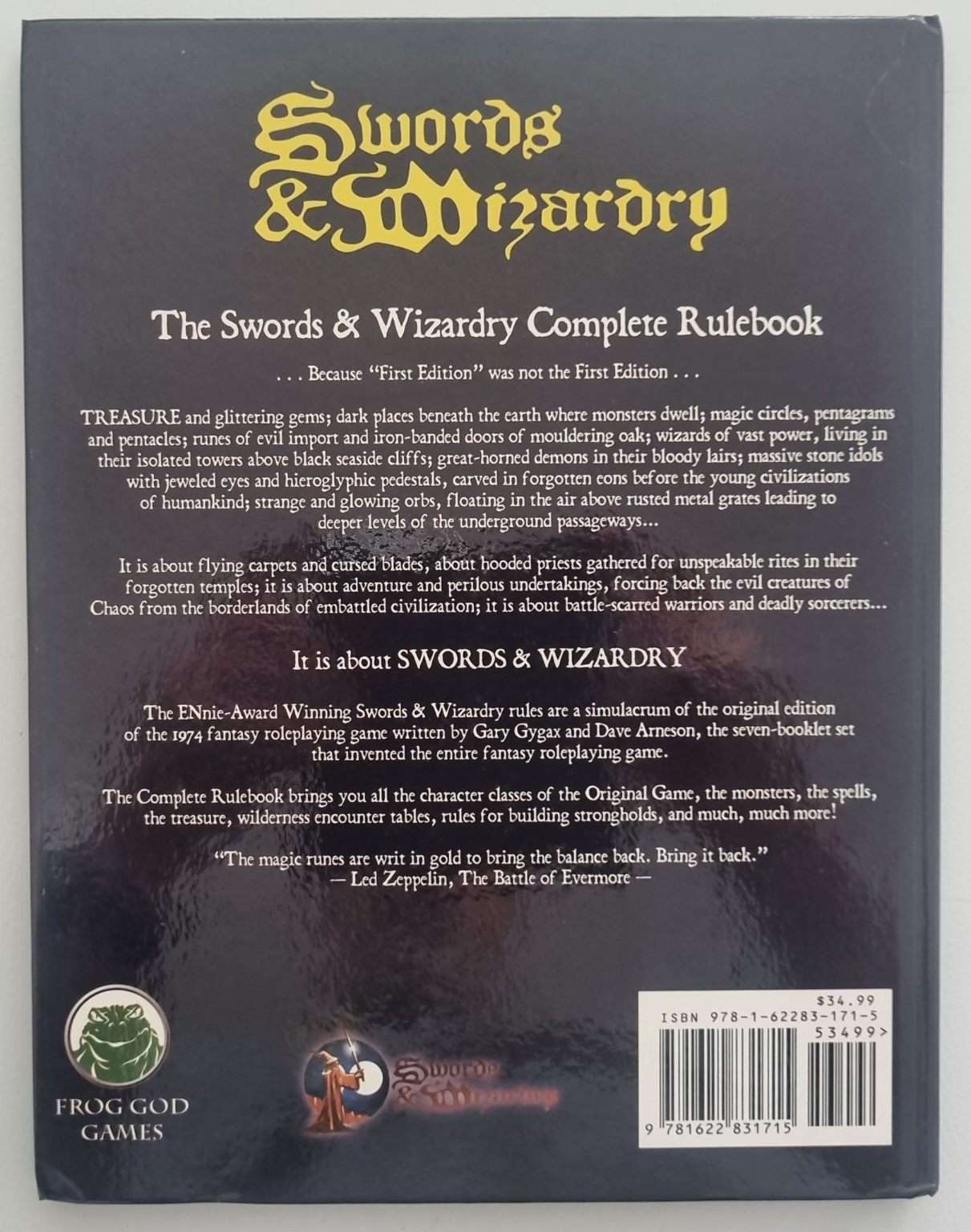Swords & Wizardry - Complete Rulebook