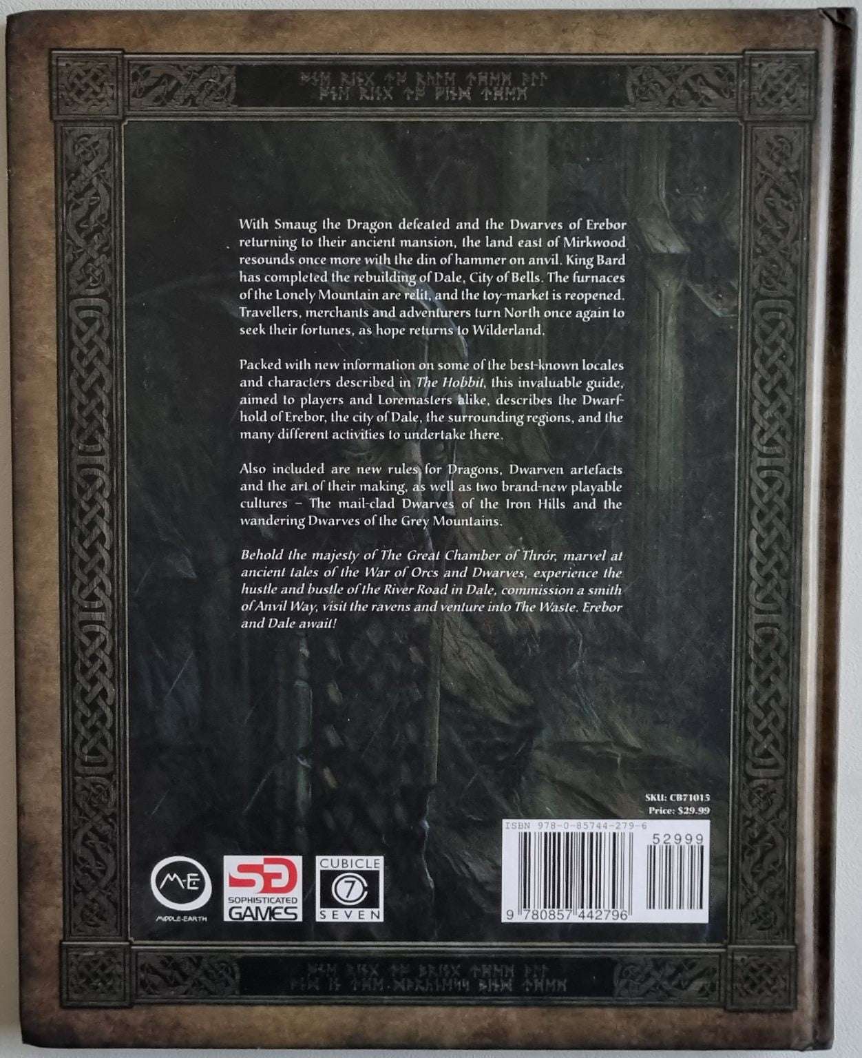 The One Ring Roleplaying Game - Erebor: The Lonely Mountain Default Title