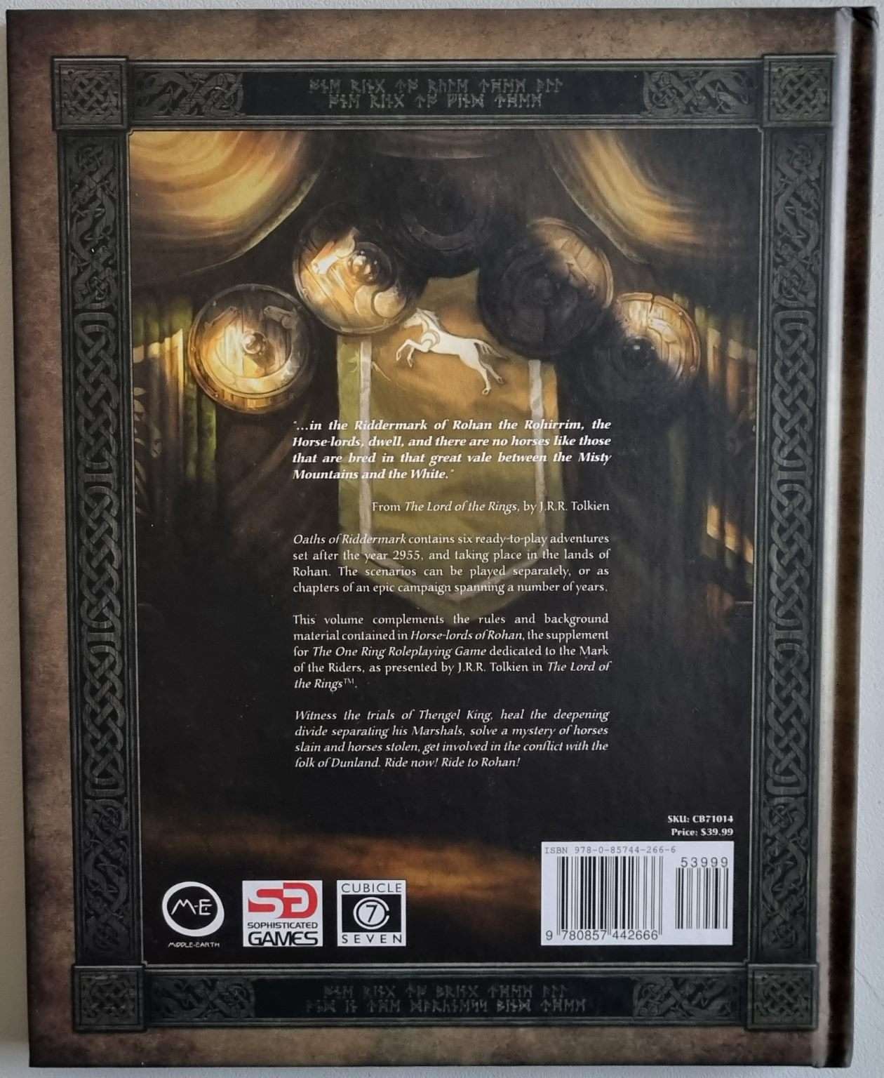 The One Ring Roleplaying Game - Oaths of the Riddermark Default Title