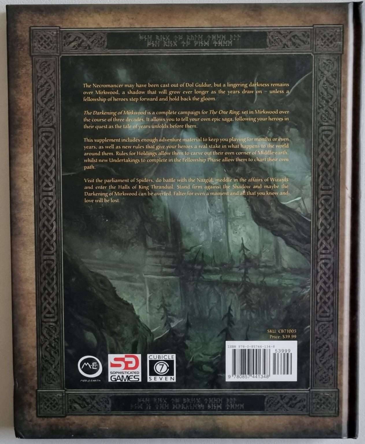 The One Ring Roleplaying Game - The Darkening of Mirkwood Default Title