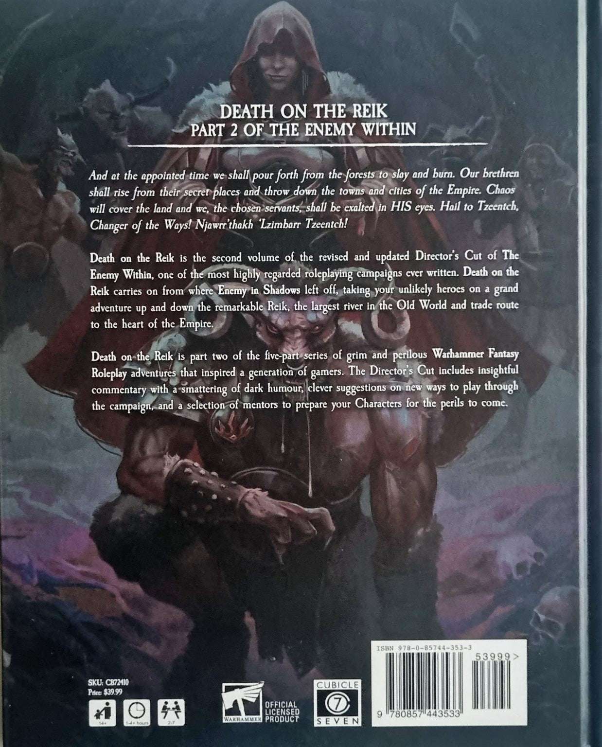 Warhammer Fantasy Role Play: Death on the Reik (4e) Default Title
