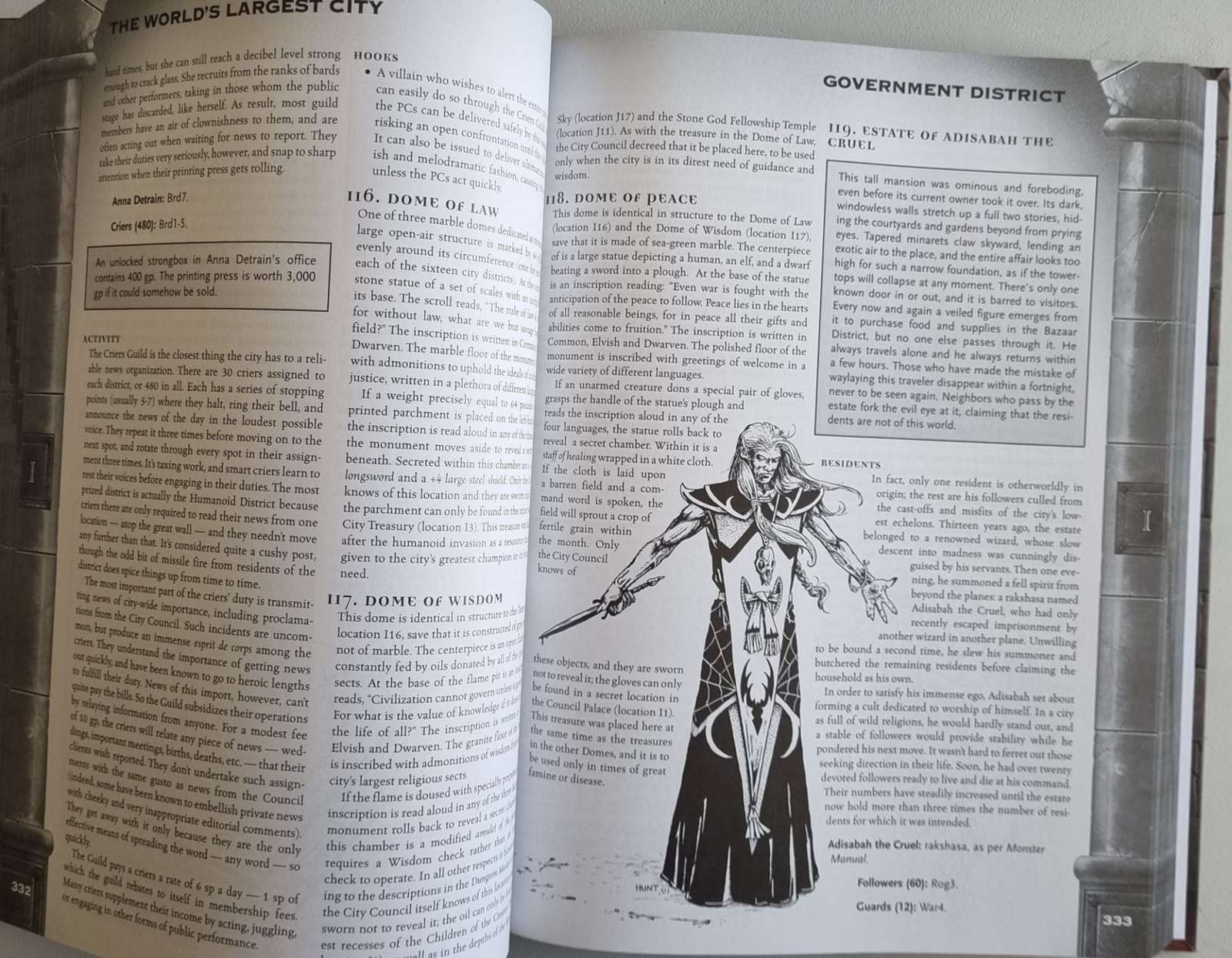 World's Largest City - Dungeons and Dragons 704 page Hardcover Default Title