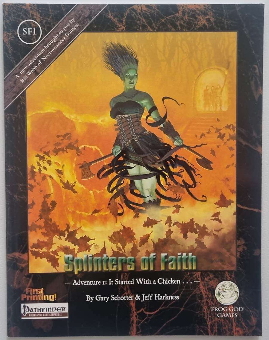 It Started with a Chicken: Splinters of Faith Pathfinder Module SF 1