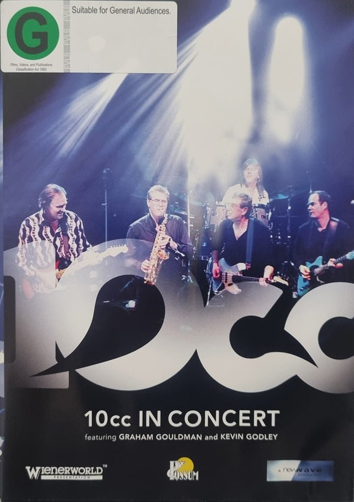 10cc In Concert (DVD) - Vinyl Kitchen