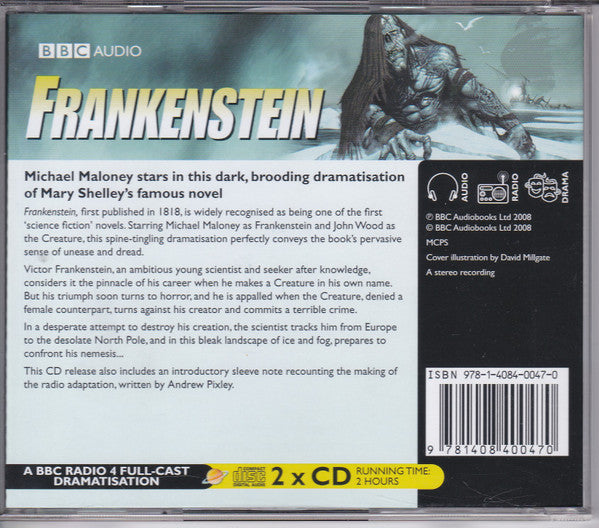Mary Shelley (2) : Frankenstein (2xCD)