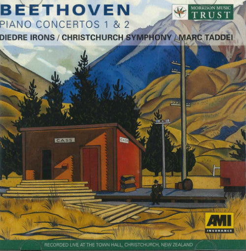 Ludwig van Beethoven, Deidre Irons, Christchurch Symphony Orchestra, Marc Taddei : Piano Concertos 1 & 2 (CD)