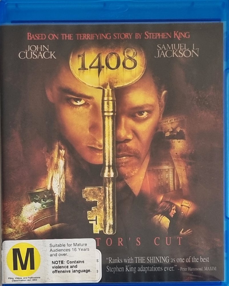 1408 Director's Cut - 2007 (Blu Ray) - Vinyl Kitchen