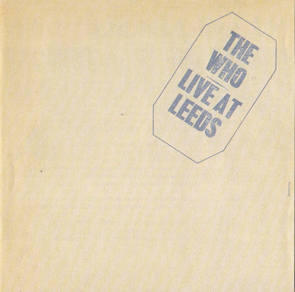 The Who : Live At Leeds (CD, Album, RE)