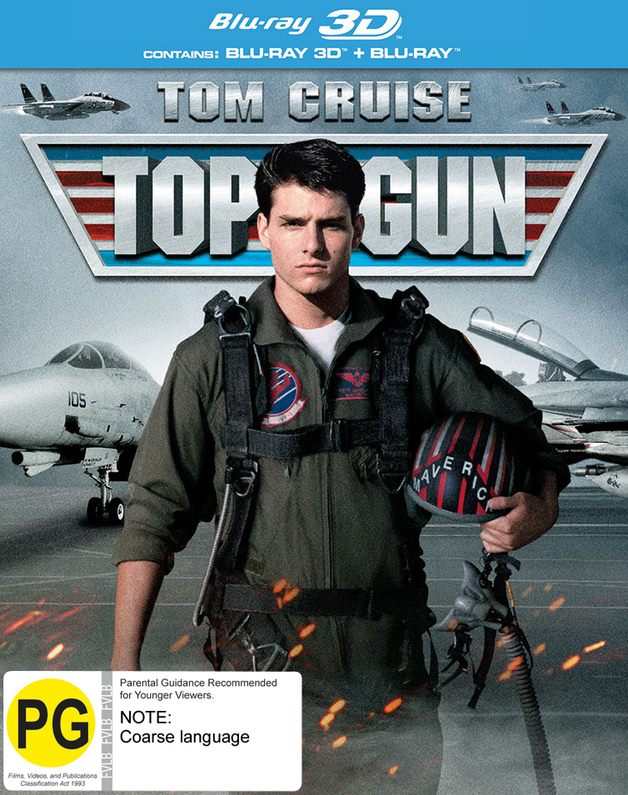 Top Gun 3D + 2D (Blu Ray)